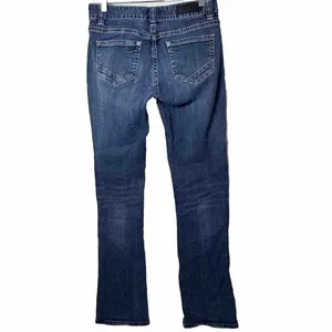 Rock & Roll Cowgirl Boyfriend Jeans Blue Denim Womens Size 28x32.5 thumbnail 2