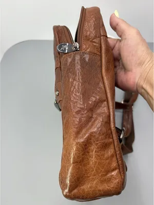 Ashwood backpack Purse Top Handle Zip Buckle Silver Hardware Pockets thumbnail 10