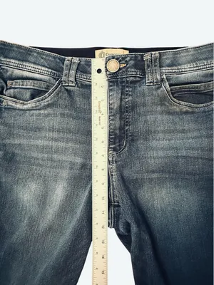 Democracy Ab Technology Jeans Women’s Size 12 Bootcut Flare Medium Wash Stretch thumbnail 10
