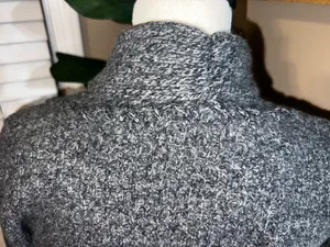 Anthropologie Birds on a Wire Cardigan charcoal gray thumbnail 3