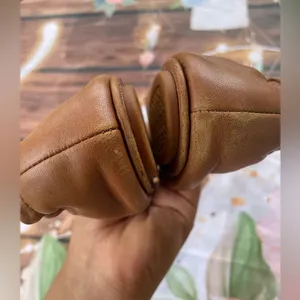 Tory Burch Tan Gold Flats thumbnail 8