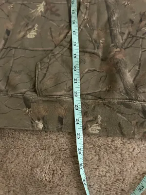 Dairy Boy The Boyfriend Hoodie Evergreen Camo/Pink Appliqué Women's Size Large thumbnail 8