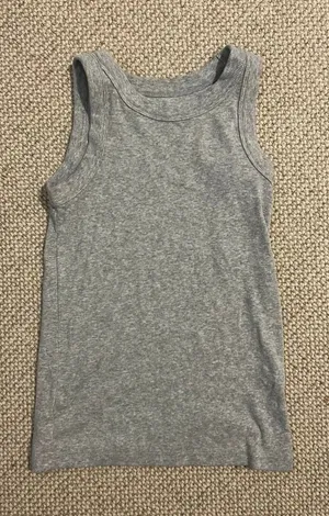 Gray loft tank top thumbnail 1