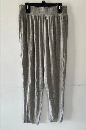 Carly Jean Los Angeles Luke Everyday Pants Size Medium Heather Gray Loungewear thumbnail 5