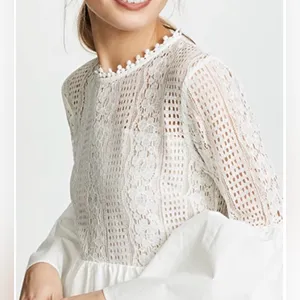 Endless Rose white lace poplin mini dress size S thumbnail 4