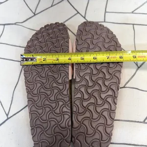 Birkenstock Madrid Sandals 40 Light Pink Vegan Single Strap Slide Shoes thumbnail 7