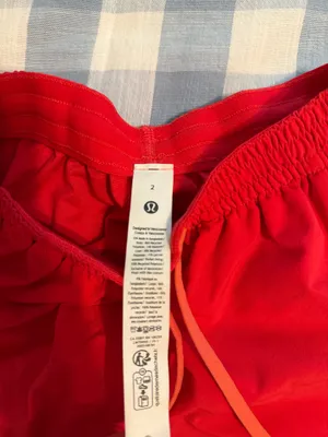 Lululemon Red Shorts Size 2 thumbnail 5