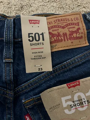 Levi's 501 Denim Shorts thumbnail 3
