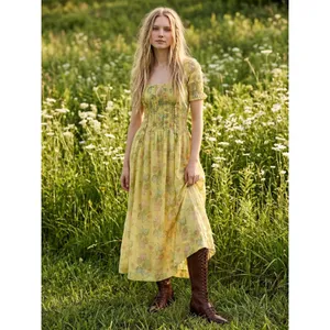 Free People Damson Madder Dainty Ethereal Cottage Raphaela Midi Dress 16 XL thumbnail 14