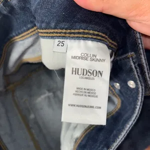 Hudson Jeans Women's Deep Blue Skinny Jeans‎ thumbnail 2