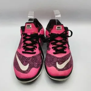 Nike Fs Lite Run 3 Womens‎ Pink Black Running Activewear Sneakers Size 7.5 thumbnail 3