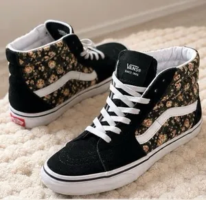 Vans Sk8-Hi Slim Floral High-Top Sneakers – Women’s 6.5 thumbnail 1