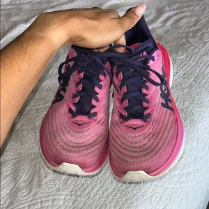 Hoka Mach 5 Women's Pink Running Shoes thumbnail 2
