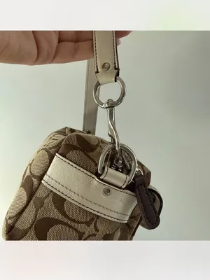 Rare Vintage Y2K Coach Mini Double Turnlock Bag thumbnail 2