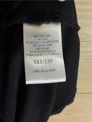 Everleigh Black Sleeveless Mock Pleated Drapey Top Size XXS thumbnail 5