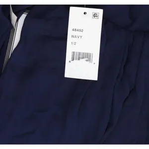 Jump Juniors Chiffon Shirred Short Dress with Deep V Neck 48452 Navy Blue 1 thumbnail 3
