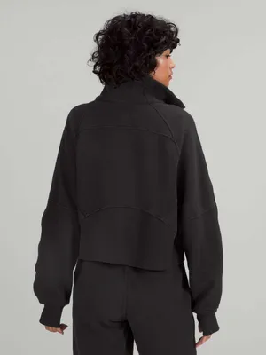 Lululemon Scuba Oversized Funnel Neck Hoodie Black M/L Medium Large thumbnail 3