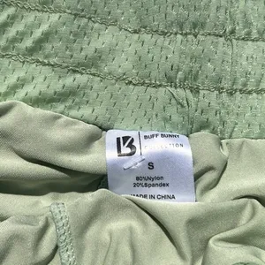 BuffBunny Level Up Basketball‎ Short Mojave Mint Green Size Small thumbnail 9