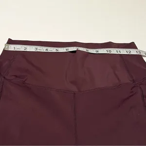 ZYIA Active Womens Size 12 Purple Capri Leggings Cropped Athletic Activewear Gym thumbnail 5