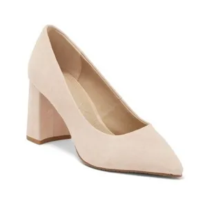 NYDJ Womens 7 Elysia Pointy Toe Leather Pump in Latte NEW thumbnail 1