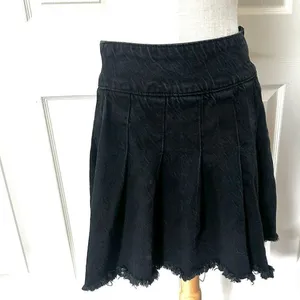 Free People black private school pleated skirt thumbnail 10