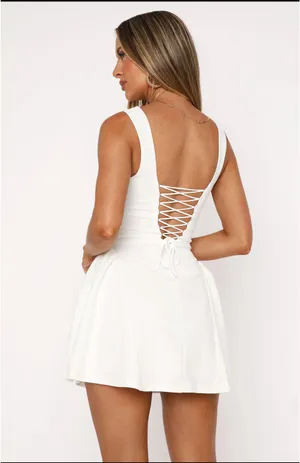 White Fox Boutique White Dress thumbnail 2
