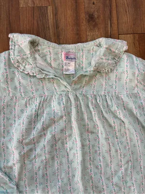 Vintage Cottagecore Floral Nightgown / Sleep Dress | 100% Cotton thumbnail 4