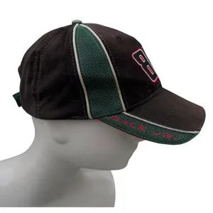 Vintage Nascar #88 Dale Jarrett Black Red Green Adjustable Cap Hat thumbnail 7