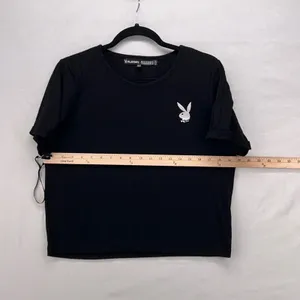 Playboy Missguided Shirt 6 Streetwear Cropped Logo Spellout Statement Y2k‎ thumbnail 11