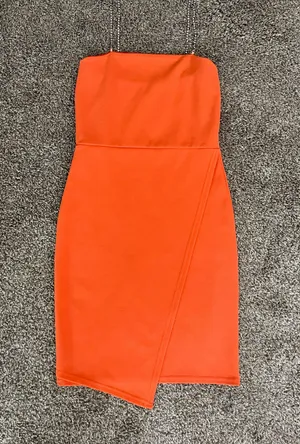 Boohoo Night Rhinestone Strap Dress thumbnail 1