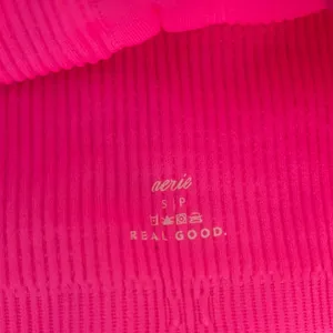 Aerie Halter Tube Top Womens Small Black Pink Y2K Neon Ribbed 2 Pack Bundle thumbnail 4