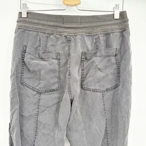 By Anthropologie Womens Gray Lyocell Cargo Utility Gorpcore Jogger Pants Size S thumbnail 7