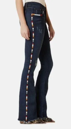 Miss Me Vintage Flare Stretch Mid Rise Flare Jeans thumbnail 1
