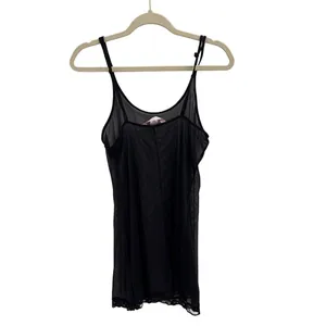 Victoria's Secret Sexy Lingerie Sheer Black Camisole Size Women's Medium thumbnail 2