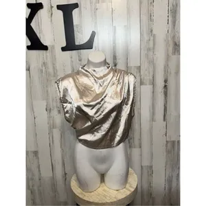 Blouse size XL Tan thumbnail 2