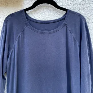 Lululemon Emerald Long Sleeve Tee Charcoal Black Size 12 thumbnail 2