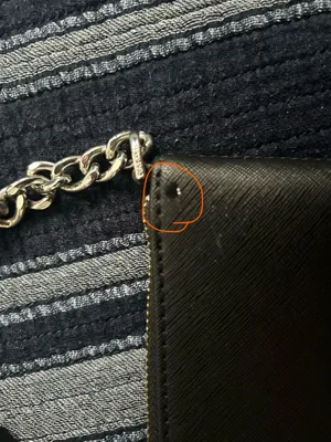 Calvin Klein Black Crossbody Bag with Chain Strap thumbnail 4