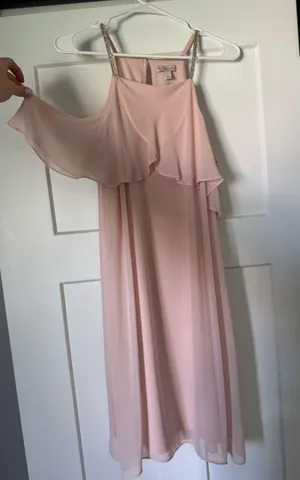 Westport Elegant Pink Sleeveless Dress, size 12 thumbnail 2