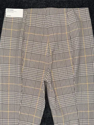 Ann Taylor Audrey Pant High Rise Trouser Dress Pants Glen Plaid Zip Ankle NWT 8 thumbnail 4