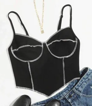 SheIn Cami Crop Top thumbnail 1