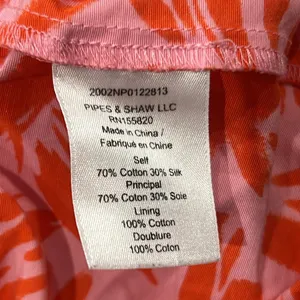 Veronica Beard dress Womens size 8 Samy pink puff sleeves button front **Flawed* thumbnail 8