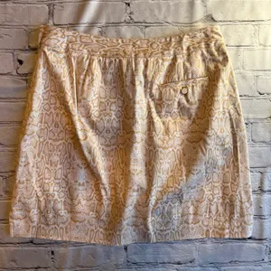E.P. Pro Skort Tennis Golf Shorts Skirt Gold Snakeskin Print Size 6 thumbnail 8