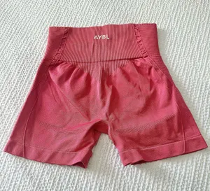 AYBL Red Biker Shorts thumbnail 1