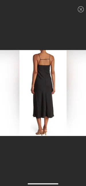 Know One Cares Square Neck Sleeveless Midi Dress thumbnail 2