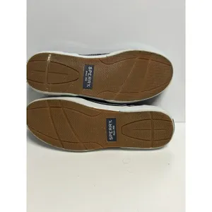 SPERRY Top-Sider 'Stripper' Blue Striped Canvas Slip On Sneakers Men's 8M C-4 thumbnail 6