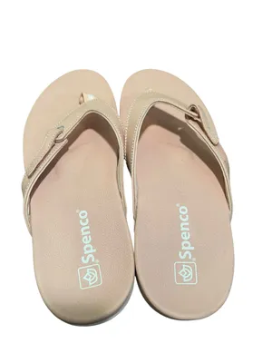 Spenco‎ Women’s Size 8D Ava Orthotic Sandals Pale Blush Pink Adjustable Leather thumbnail 3