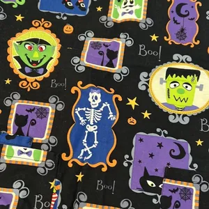 Halloween‎ scrub top Green Size XS thumbnail 3