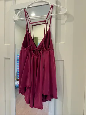 Free People Trixie Rib & Jersey Tunic Top Size XS thumbnail 8
