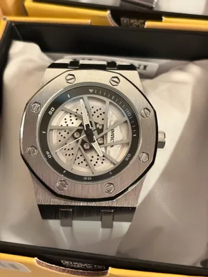 Invicta Speedway Racing Wheel F-1 Skeleton White Mens 42MM Luxe Racing Watch thumbnail 2