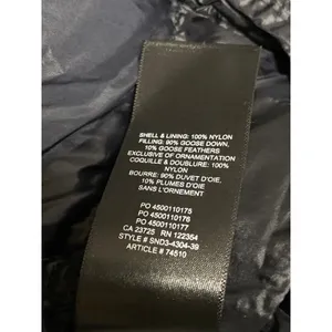 Aritzia TNA Women's Black Zip Up Long Sleeve Packable Puffer Coat Jacket Size M thumbnail 5
